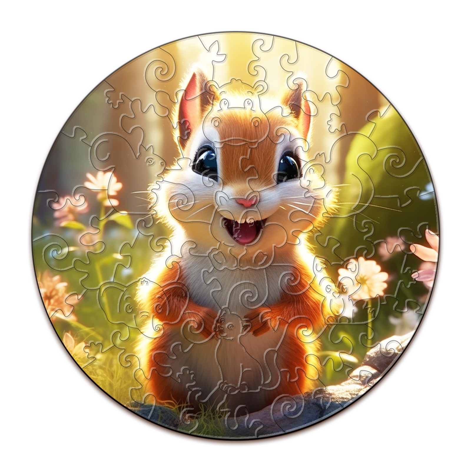 Read more about the article Children Wooden Jigsaw Puzzle-Cute Squirrel 66d14460b4442