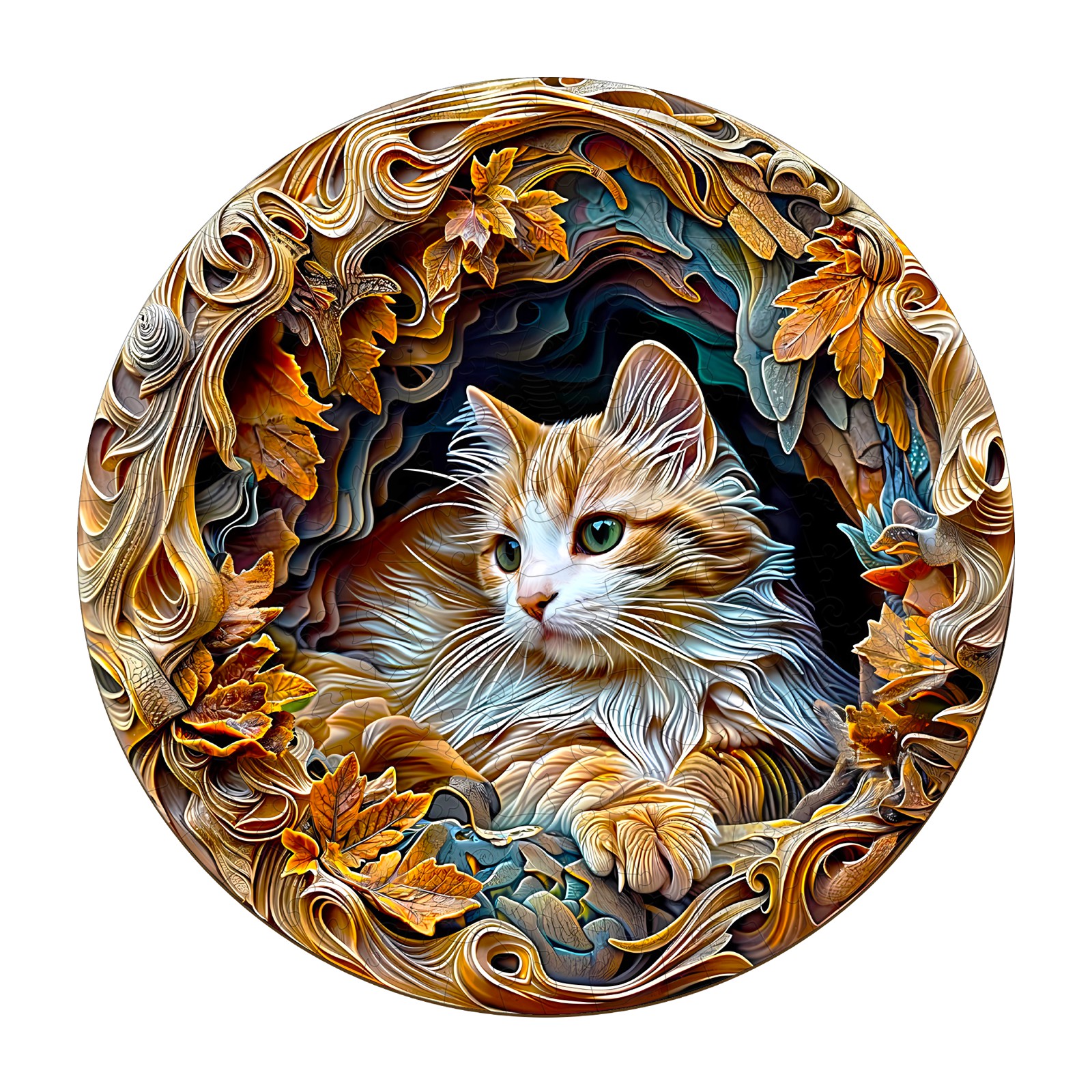 Read more about the article Wooden Jigsaw Puzzle-3D Cave Cat 66d004bec5507