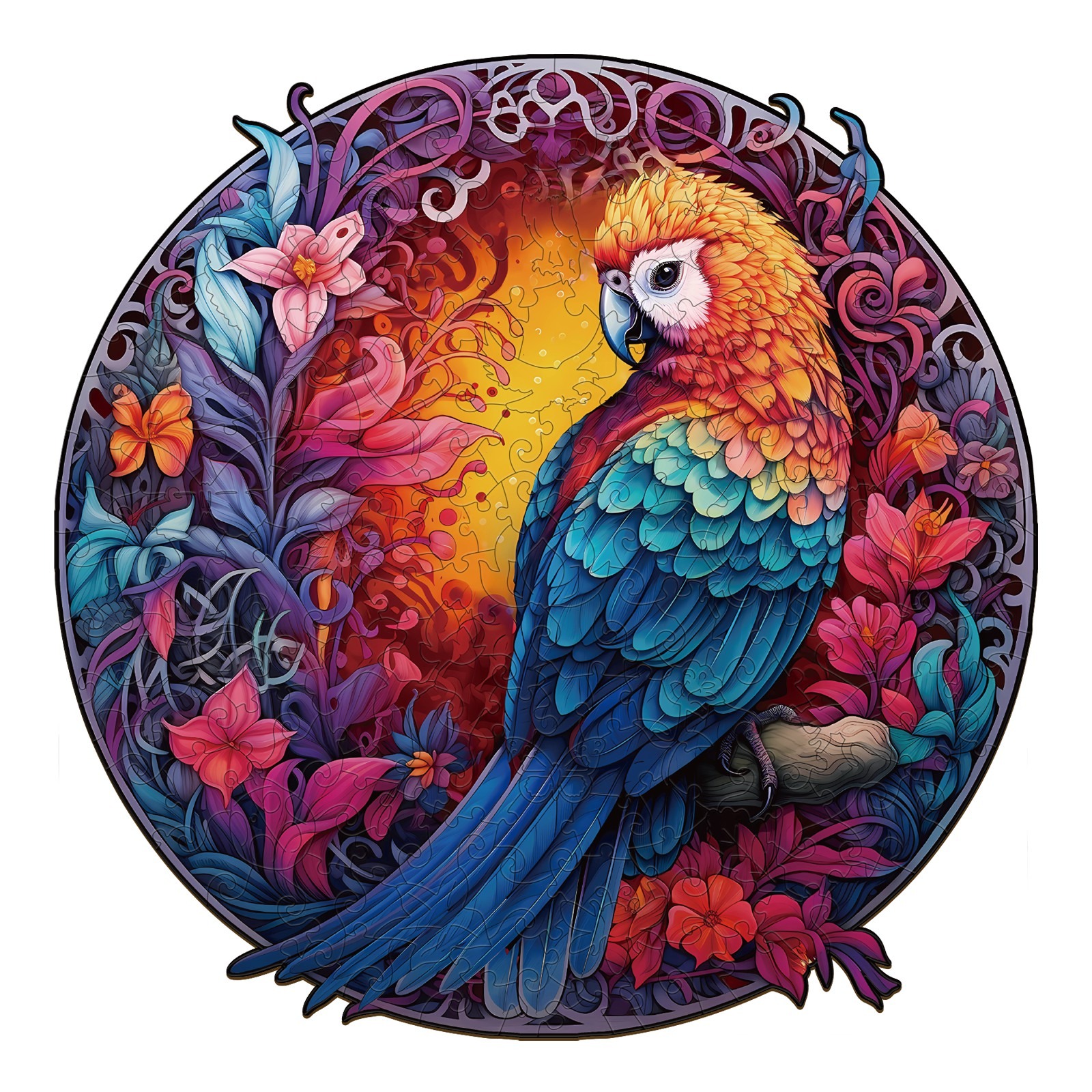 You are currently viewing Wooden Jigsaw Puzzle-Beautiful Parrot 66d13a3f5020e