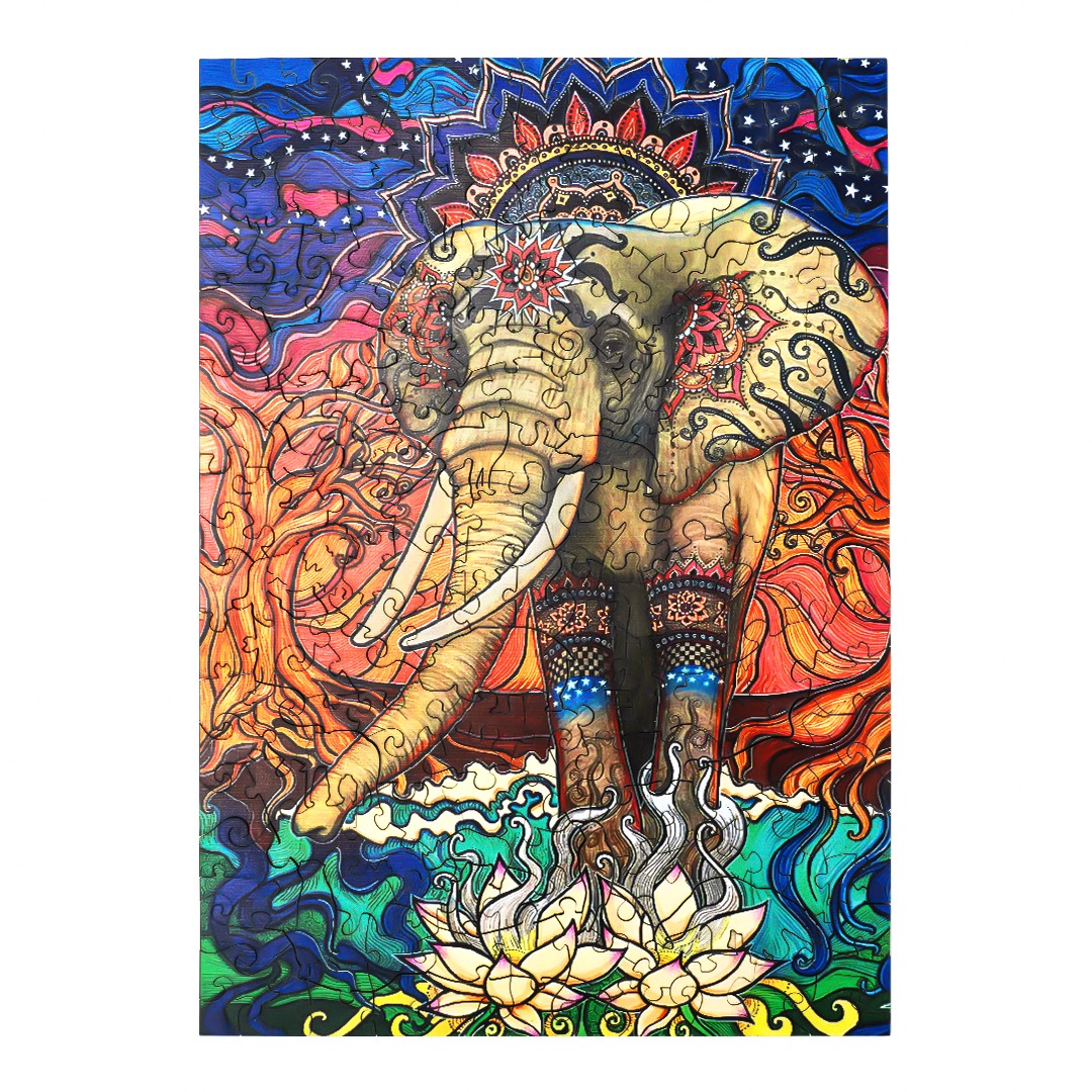 You are currently viewing Wooden Jigsaw Puzzle-BOHEMIAN ELEPHANT 66d25081ce568