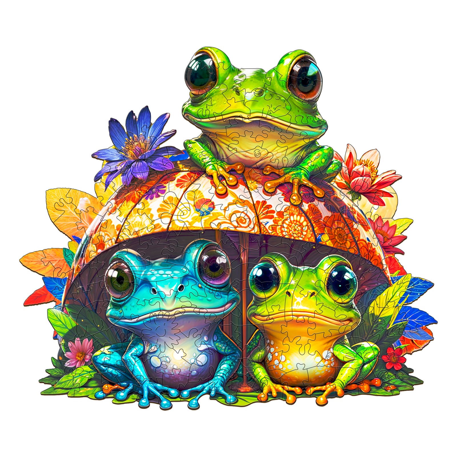 Read more about the article Wooden Jigsaw Puzzle-Frog Brothers 66cf176c3f922