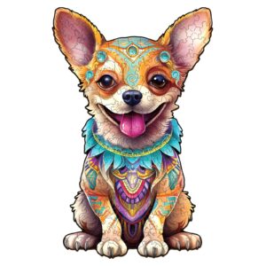 Read more about the article Wooden Jigsaw Puzzle-Happy Chihuahua 66d1fde5ba389