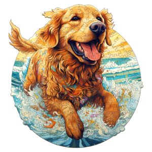 Read more about the article Wooden Jigsaw Puzzle-Happy Golden Retriever 66cf5fa44ec38