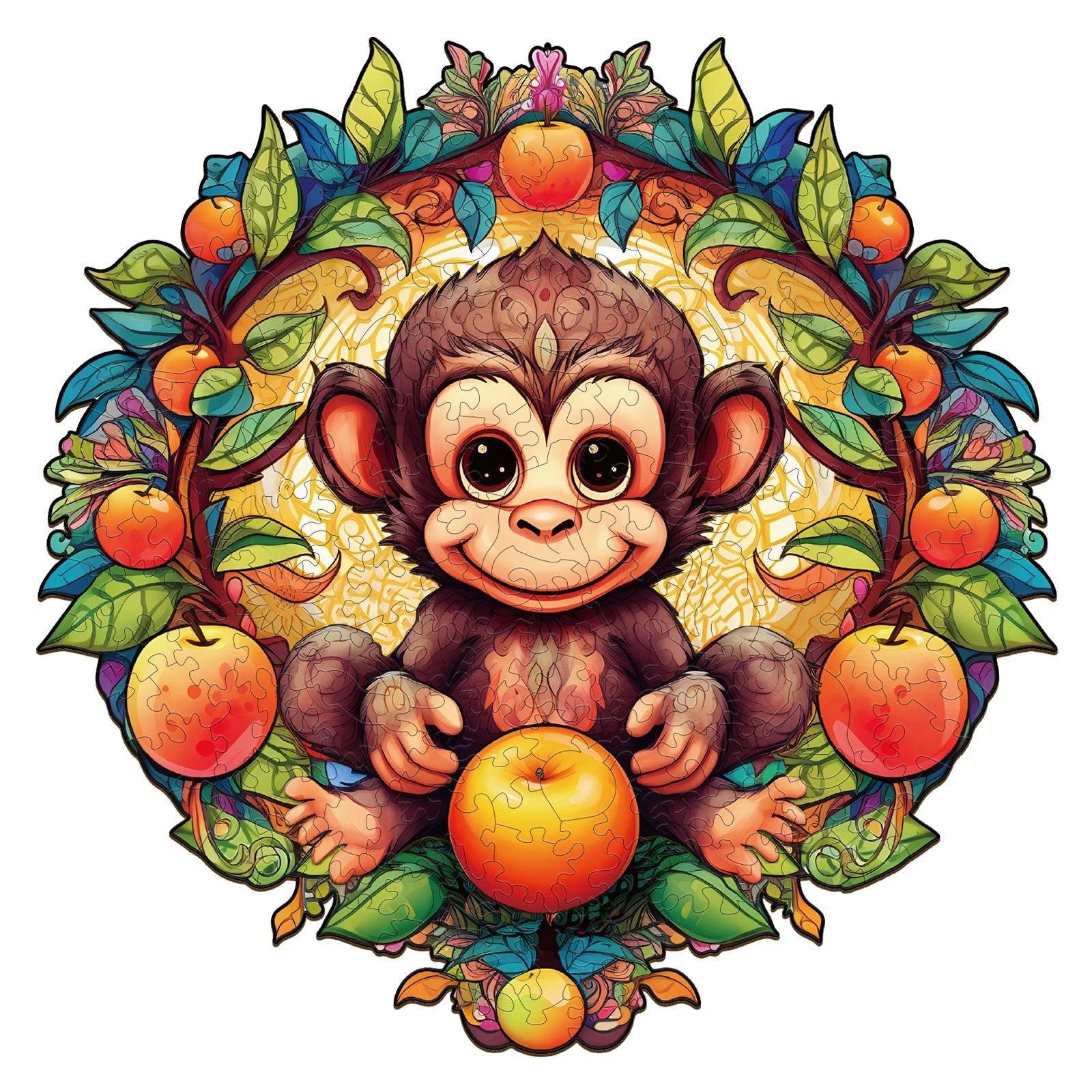 You are currently viewing Wooden Jigsaw Puzzle-Happy Monkey 66d2274988f16