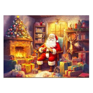 Read more about the article Wooden Jigsaw Puzzle-Jolly Santa Claus 66cfa7deaa323