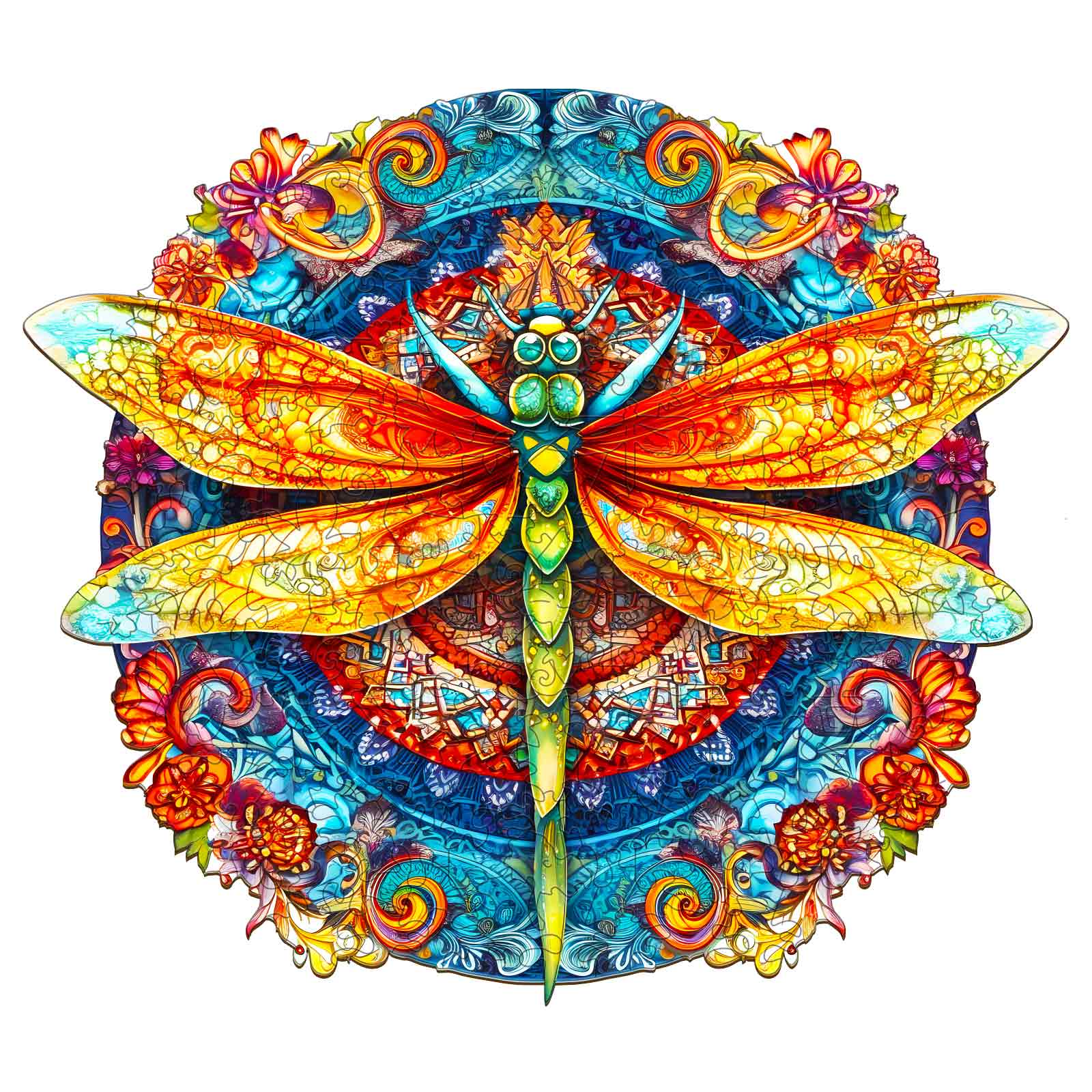 You are currently viewing Wooden Jigsaw Puzzle-MANDALA DRAGONFLY 66d16363976d2