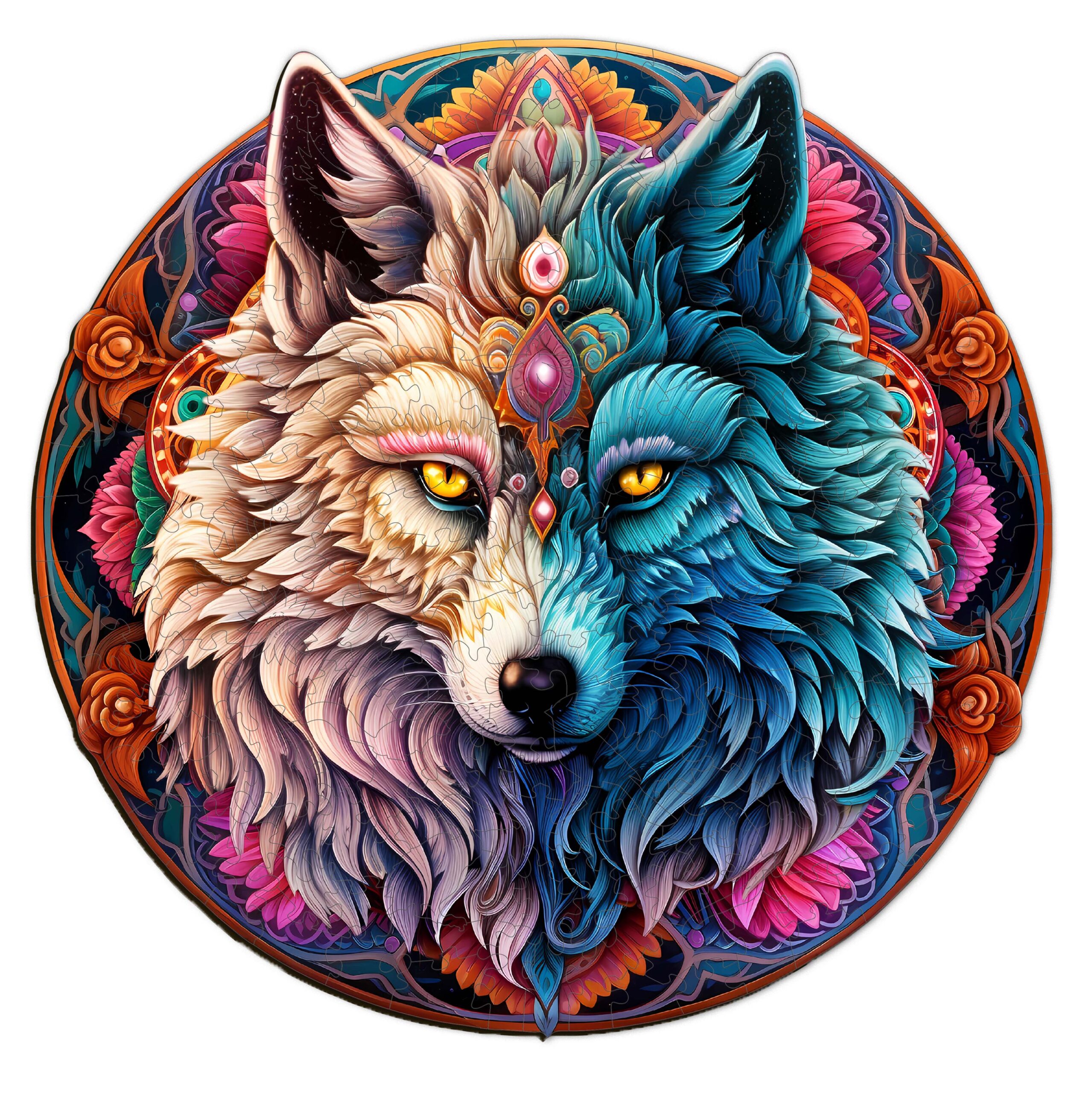 You are currently viewing Wooden Jigsaw Puzzle-MANDALA YIN YANG WOLF 66d1f4178e192