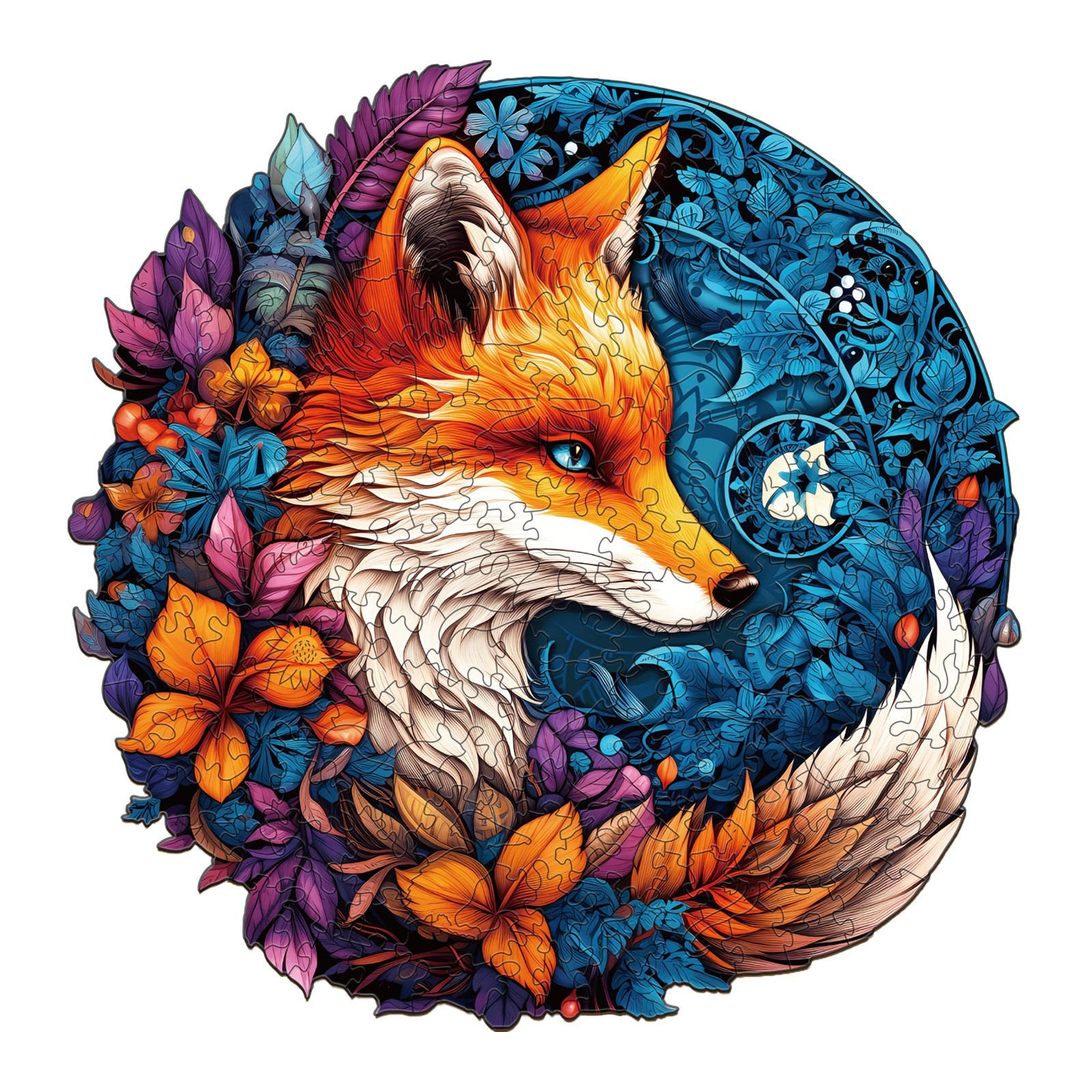 You are currently viewing Wooden Jigsaw Puzzle-Mysterious Fox 66d39a8e8c13c