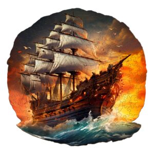 Read more about the article Wooden Jigsaw Puzzle – Sailboat at Sunset 66cf746815786