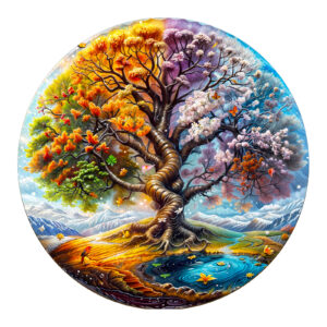 Read more about the article Wooden Jigsaw Puzzle-Seasonal Tree of Life 2 66d178387ee05