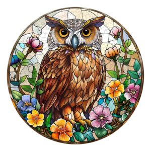 Read more about the article Wooden Jigsaw Puzzle-Stained Glass Owl 66d2319db2412