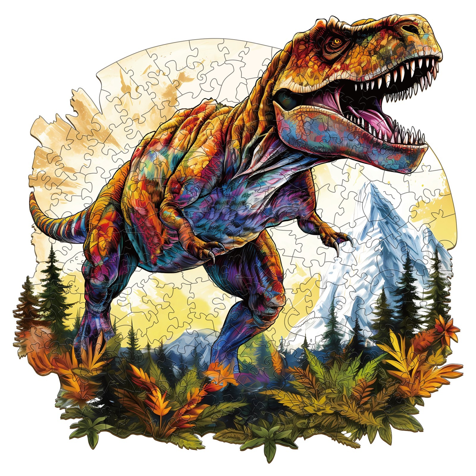 You are currently viewing Wooden Jigsaw Puzzle-T-rex 66d1d4b581815