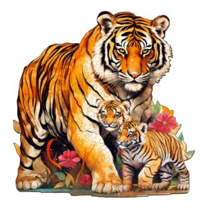 Read more about the article Wooden Jigsaw Puzzle – Tiger Family 2 66d158ec726dc