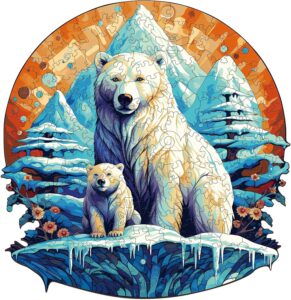 Read more about the article Polar bear family 2-Wooden Jigsaw Puzzle 66eb2ff55e426