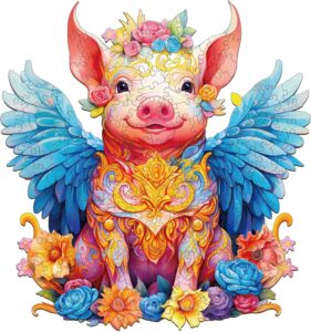 Read more about the article Wooden Jigsaw Puzzle-Angel Pig 66e9f03f511e8