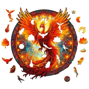 Read more about the article Unleash the Fiery Majesty: Assembling the Phoenix Wooden Jigsaw Puzzle 66e0bdebf3411