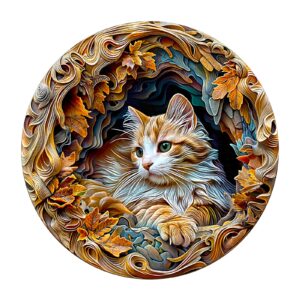 Read more about the article Wooden Jigsaw Puzzle-3D Cave Cat 66d9e7d4128be