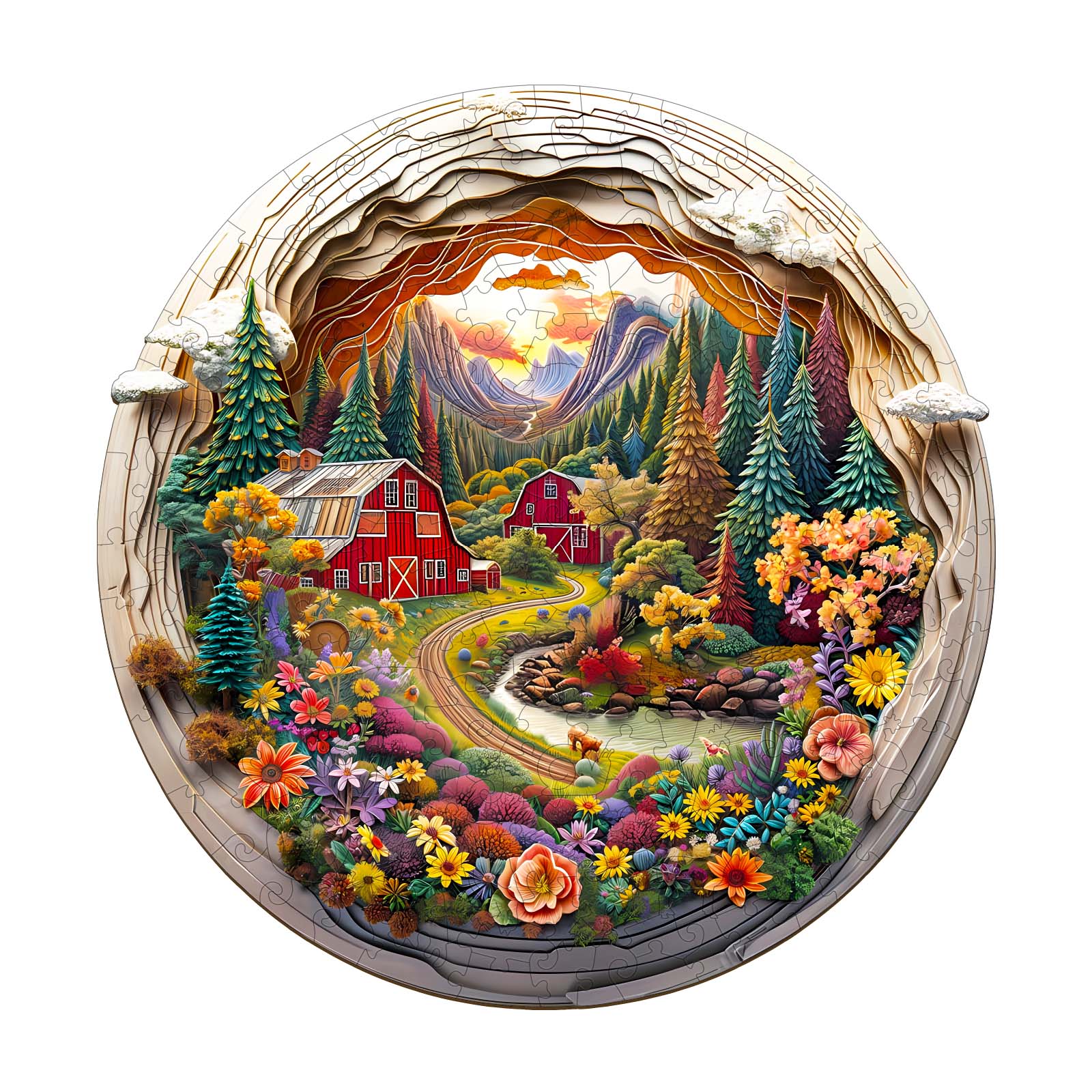 Read more about the article Wooden Jigsaw Puzzle – 3D Farm 66ee69237f05e