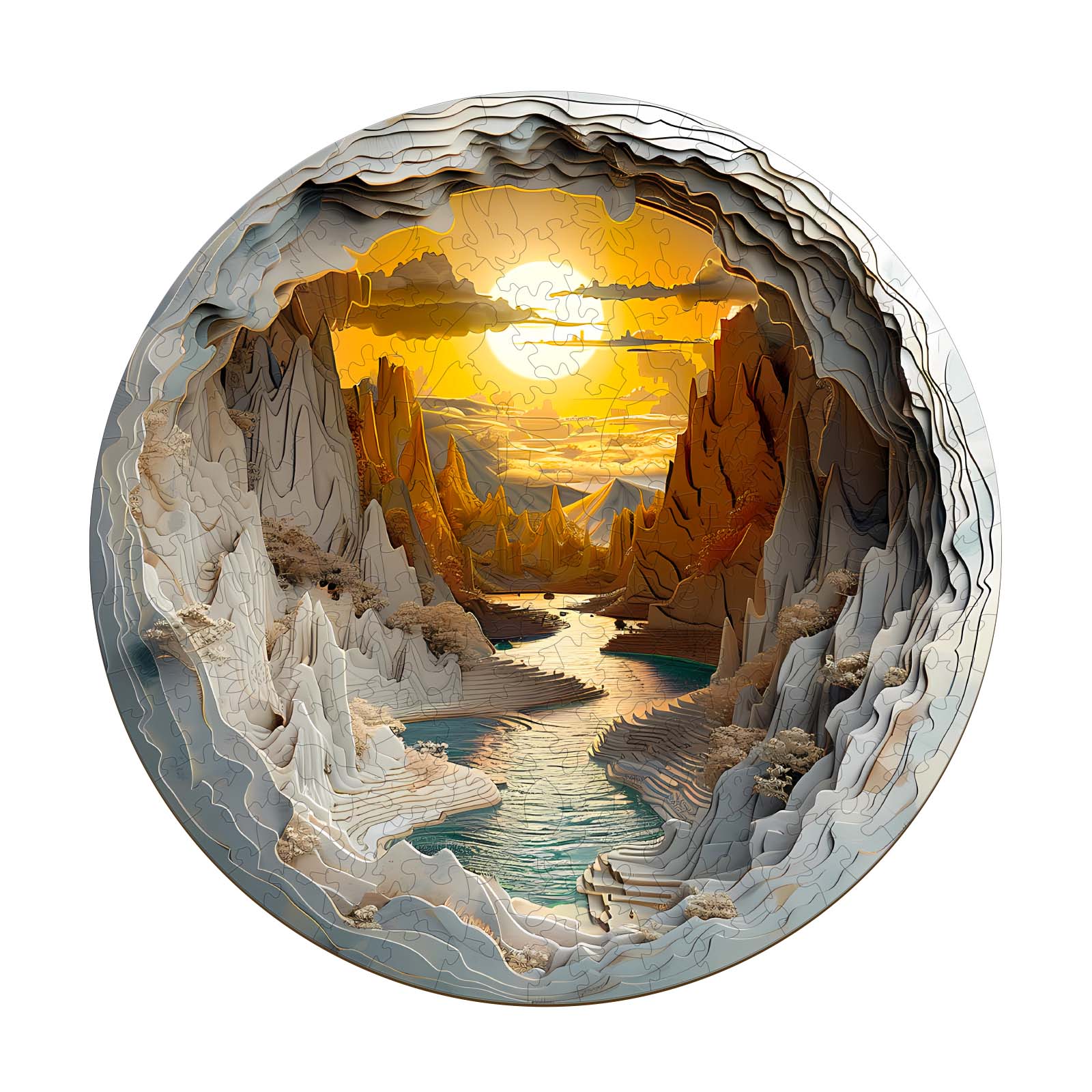 You are currently viewing Wooden Jigsaw Puzzle – 3D Vision Inside the Cave 1 66e51aab66b5b