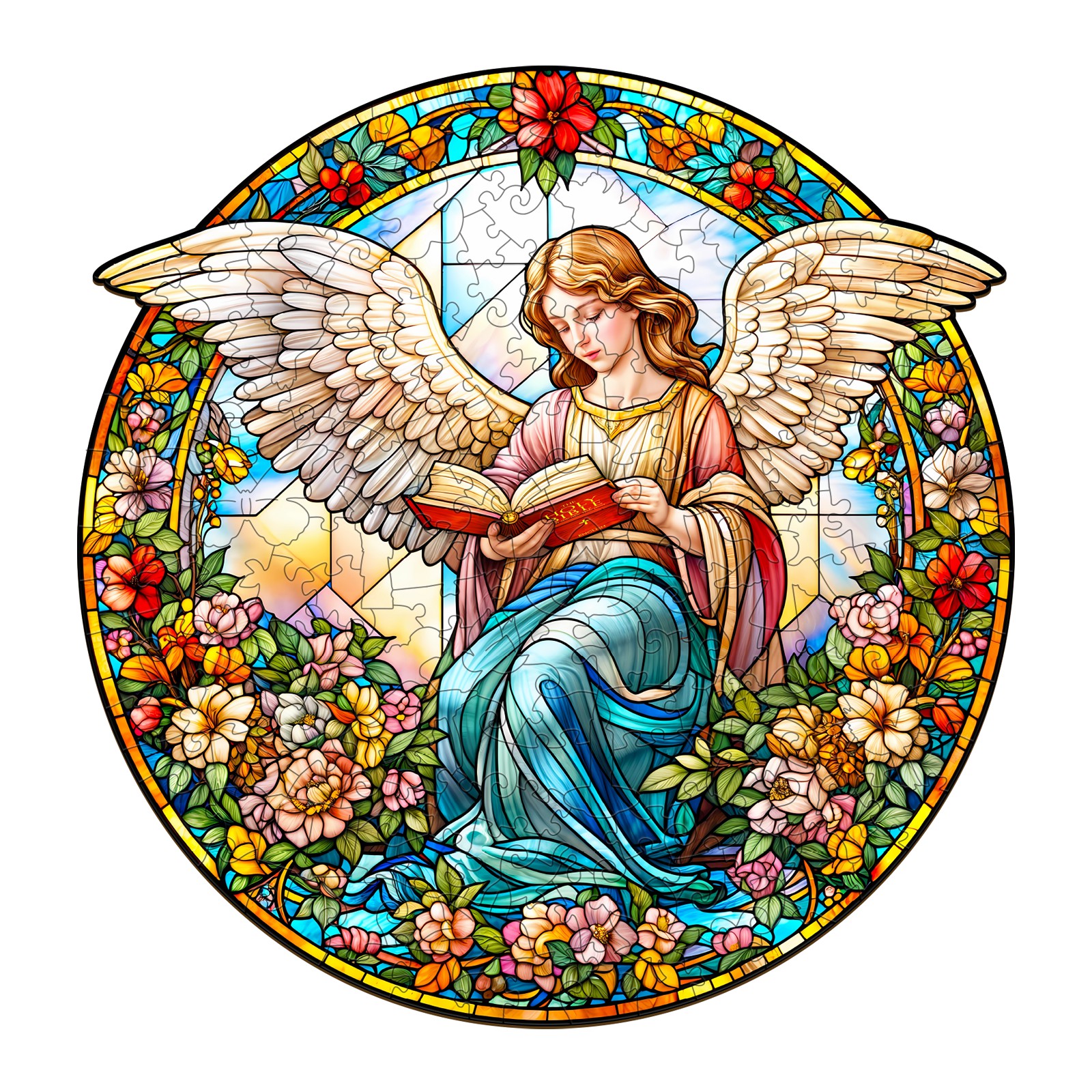 You are currently viewing Wooden Jigsaw Puzzle – Angelic Garden 66def13487cfd