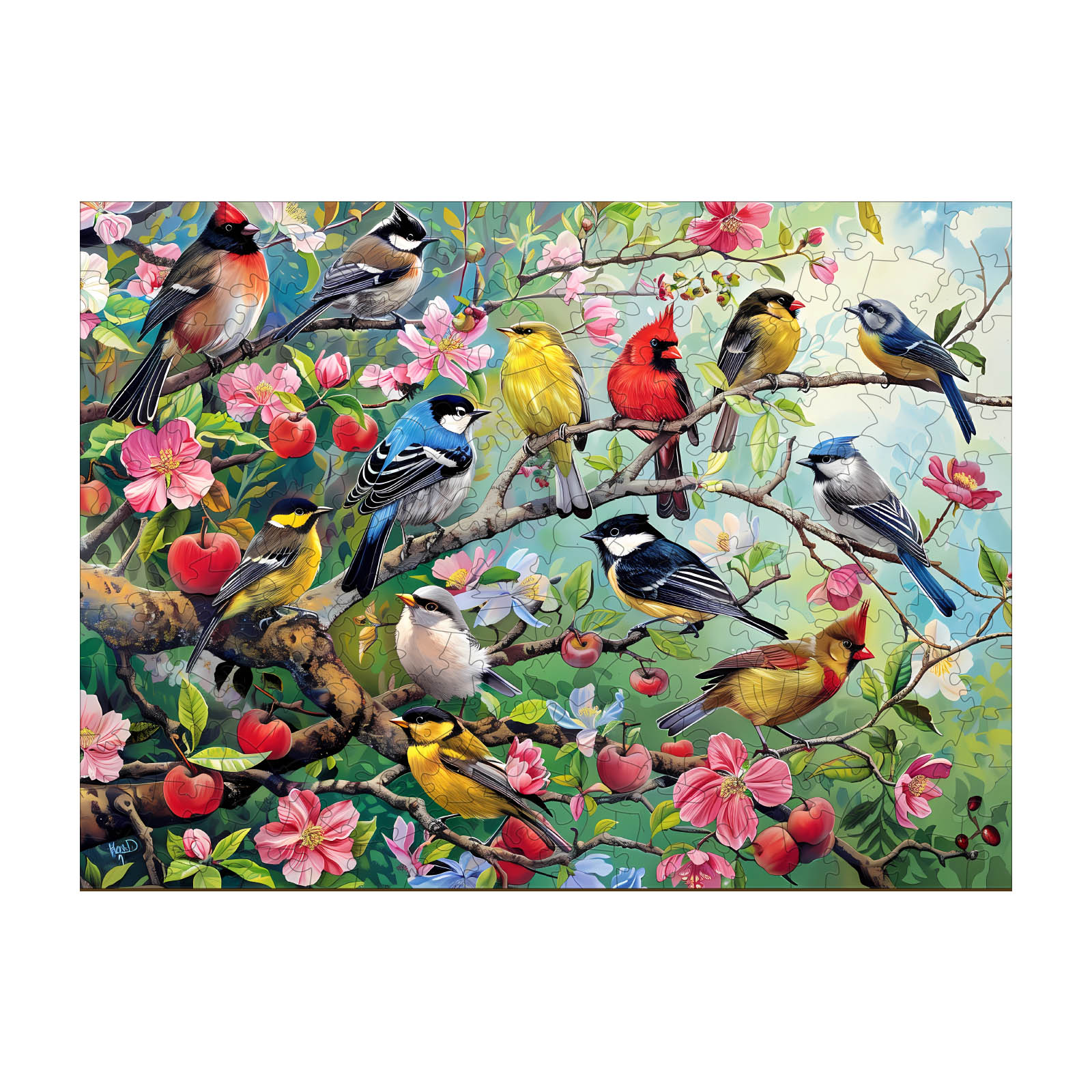 Read more about the article Wooden Jigsaw Puzzle-Birds in the Orchard 66e872ac1ce86