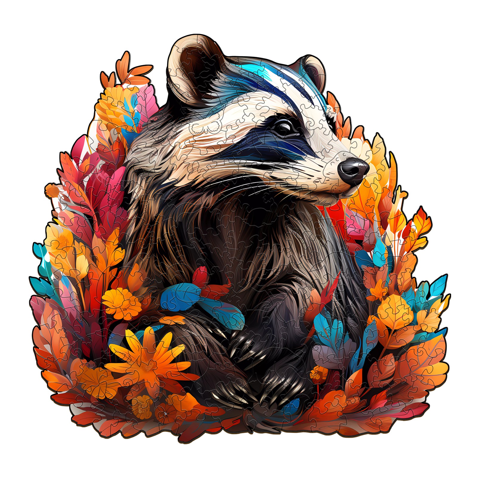 You are currently viewing Wooden Jigsaw Puzzle – Badger 66d4019bd1425