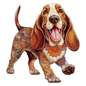 Read more about the article Wooden Jigsaw Puzzle- basset hound 2 66e8c53de9857