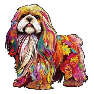 Read more about the article Wooden Jigsaw Puzzle-Beautiful Shih Tzu 2 66db7a0379359