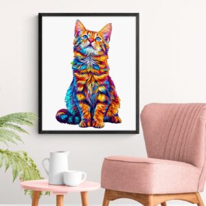 Read more about the article Delight in Serenity: Wooden Jigsaw Puzzle Featuring a Bengal Cat 66dd01fd12974