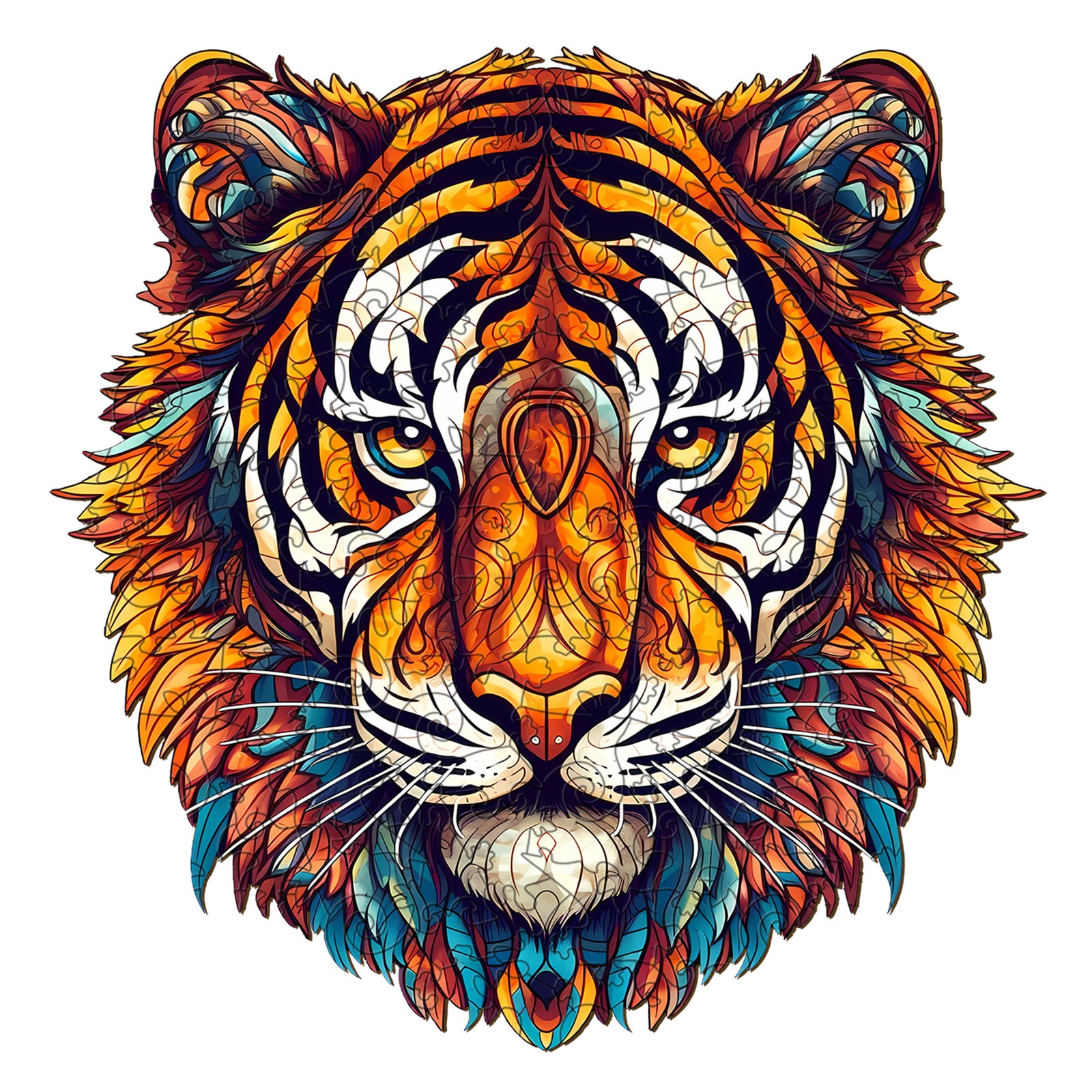 You are currently viewing Wooden Jigsaw Puzzle-Brave Tiger 66e267e78e840