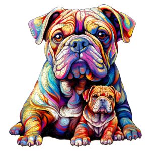 Read more about the article Wooden Jigsaw Puzzle – Bulldog Family 2 66e89188d67cc