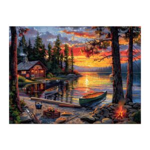 Read more about the article Wooden Jigsaw Puzzle – Canoe Lake 1 66eb63839b66e