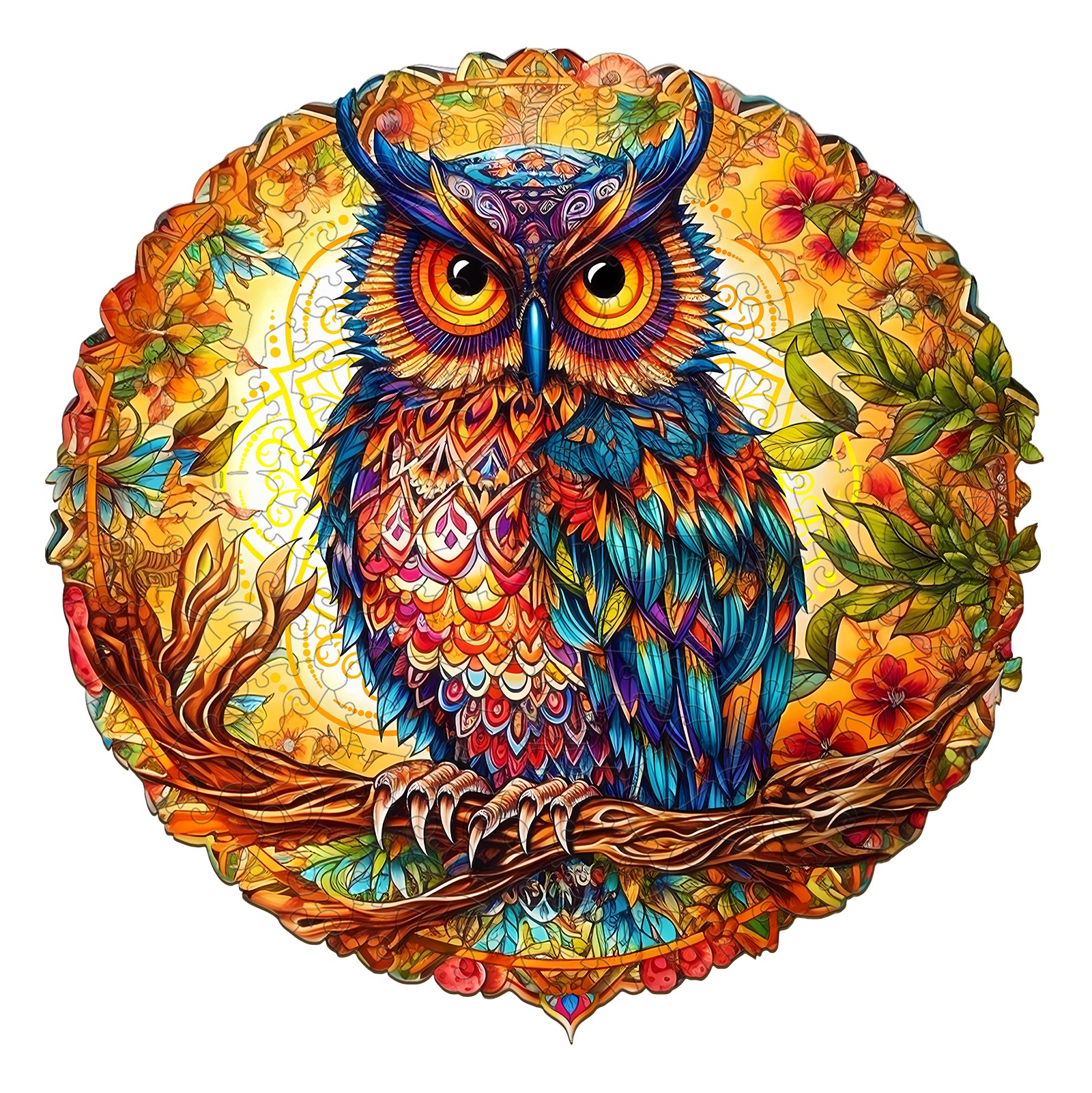 You are currently viewing Wooden Jigsaw Puzzle-Charming Owl 66de6ae27c23c