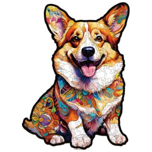 Read more about the article Wooden Jigsaw Puzzle-CLEVER CORGI-2 66d82389be774