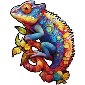 Read more about the article Wooden Jigsaw Puzzle-Colorful Chameleon 66d9050a27296