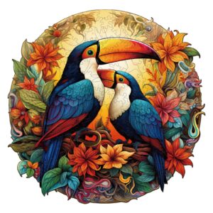 Read more about the article Wooden Jigsaw Puzzle-Colorful Toucans 66d99fbb4b2df