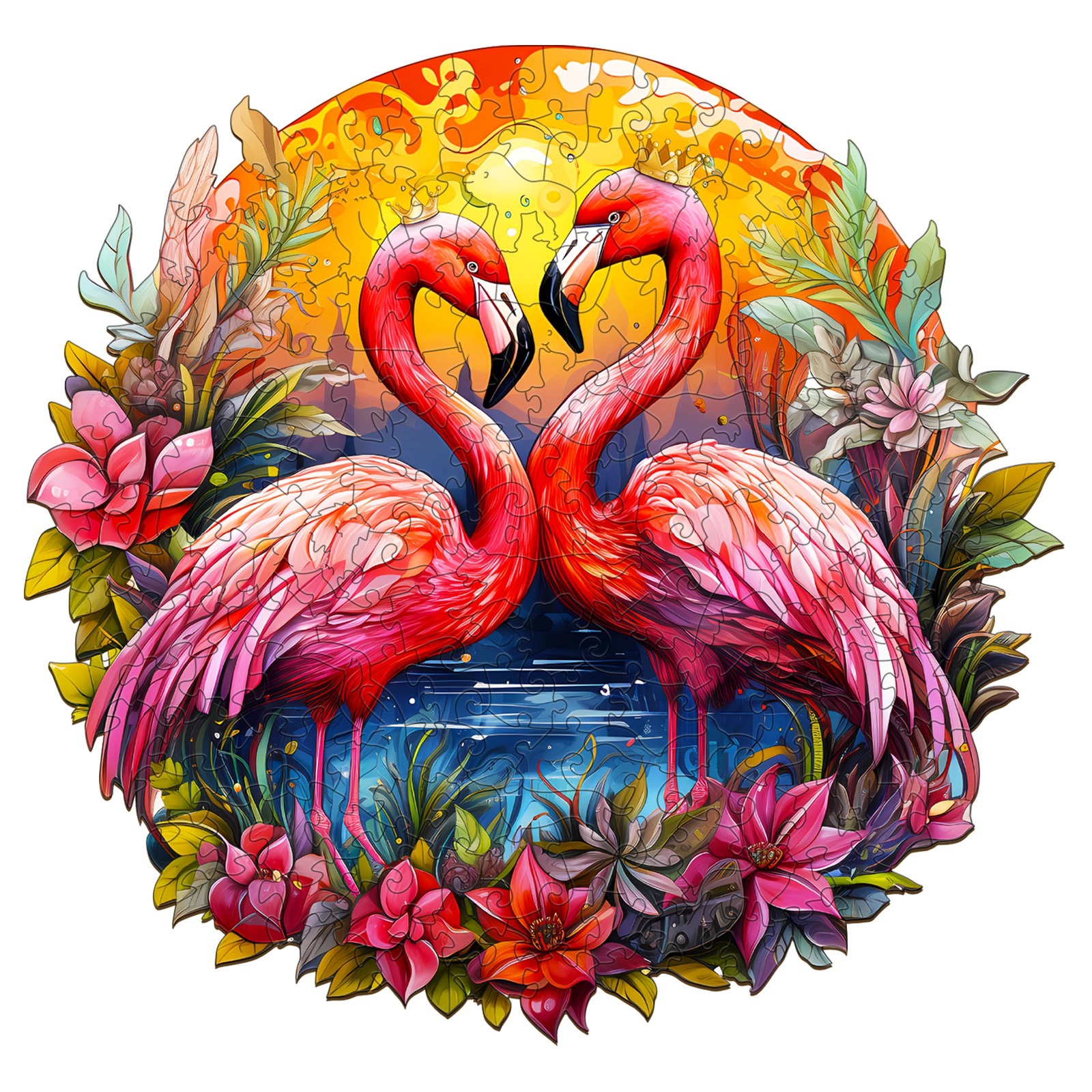 You are currently viewing Wooden Jigsaw Puzzle-Crowned Flamingo 66e79a0cb3de7