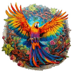 Read more about the article Wooden Jigsaw Puzzle-Curious Parrot 66e10936940a3