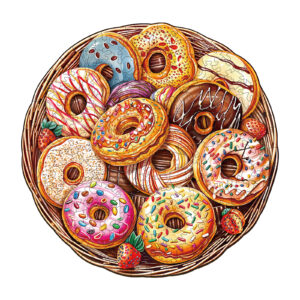 Read more about the article Wooden Jigsaw Puzzle – Donuts Puzzle 66d4da1de7ea6