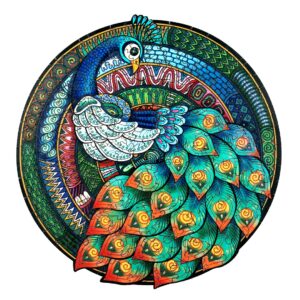 Read more about the article Wooden Jigsaw Puzzle-ELEGANT PEACOCK 66dafe4d2b219