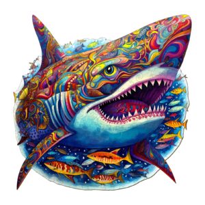 Read more about the article Wooden Jigsaw Puzzle-Fierce Shark 66e63b90d75d8