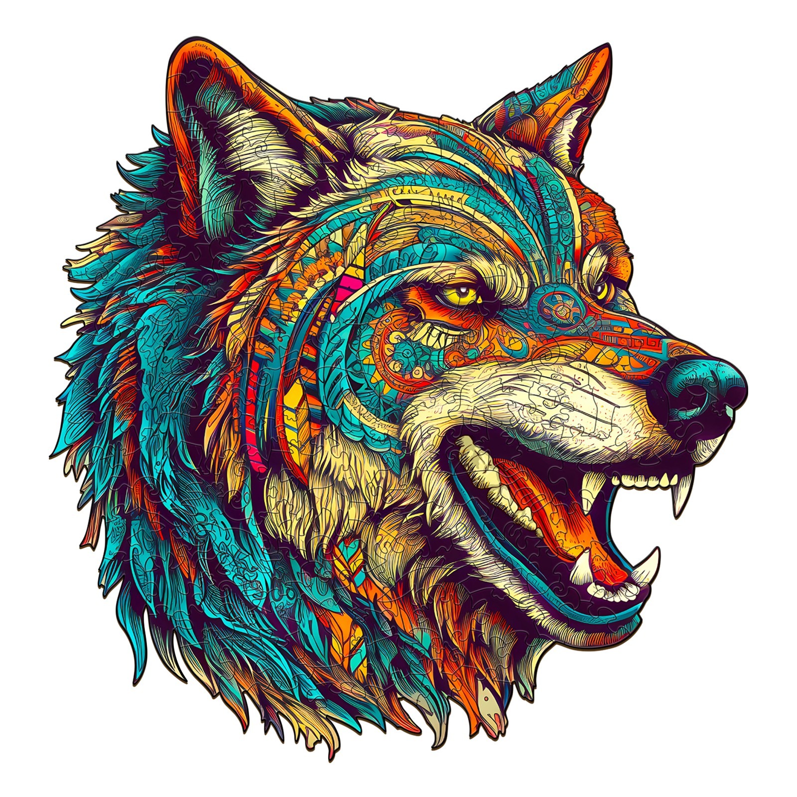 You are currently viewing Wooden Jigsaw Puzzle-Fierce Wolf 66e1b892b0efb