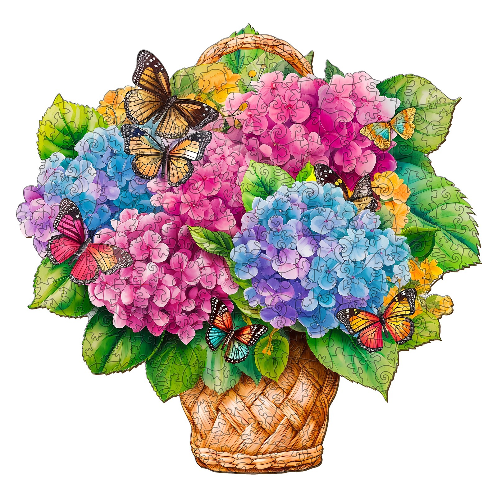 You are currently viewing Wooden Jigsaw Puzzle-Flower Basket 2 66eca33caad16