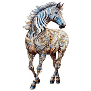 Read more about the article Wooden Jigsaw Puzzle-Free Zebra 66e65a76cdf8f