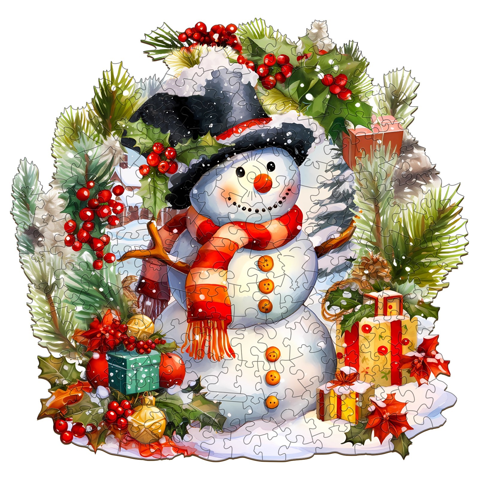 Read more about the article Wooden Jigsaw Puzzle-Frosty the Snowman 66eef95a21800