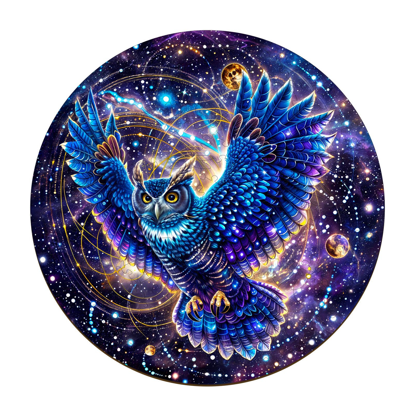 You are currently viewing Wooden Jigsaw Puzzle-Galaxy Owl 66dc0a6029b3c