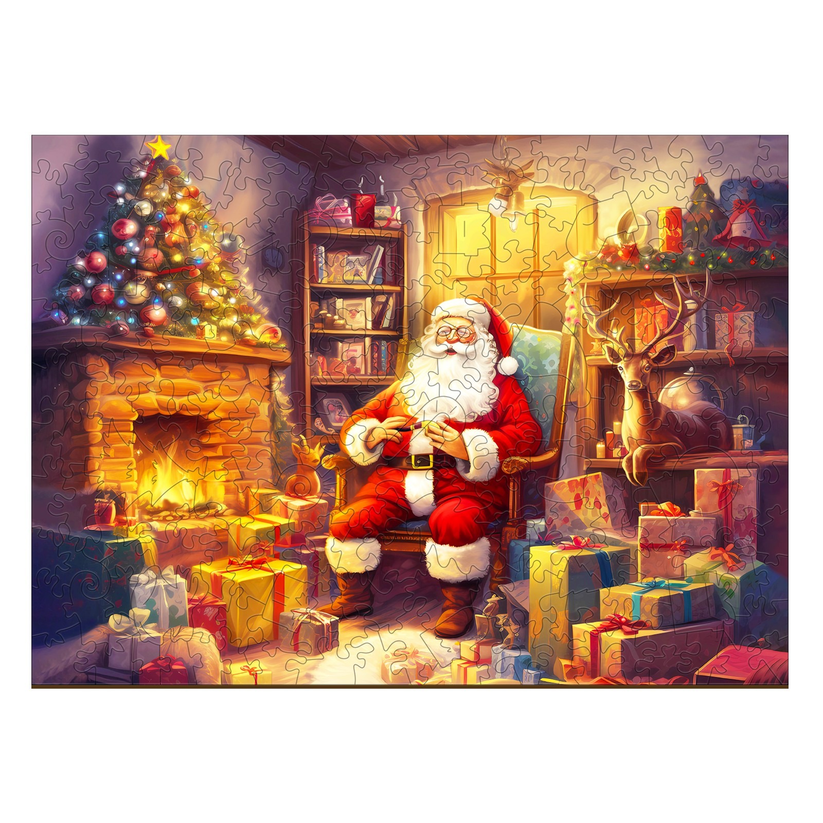 You are currently viewing Wooden Jigsaw Puzzle-Jolly Santa Claus 66e097ac08280