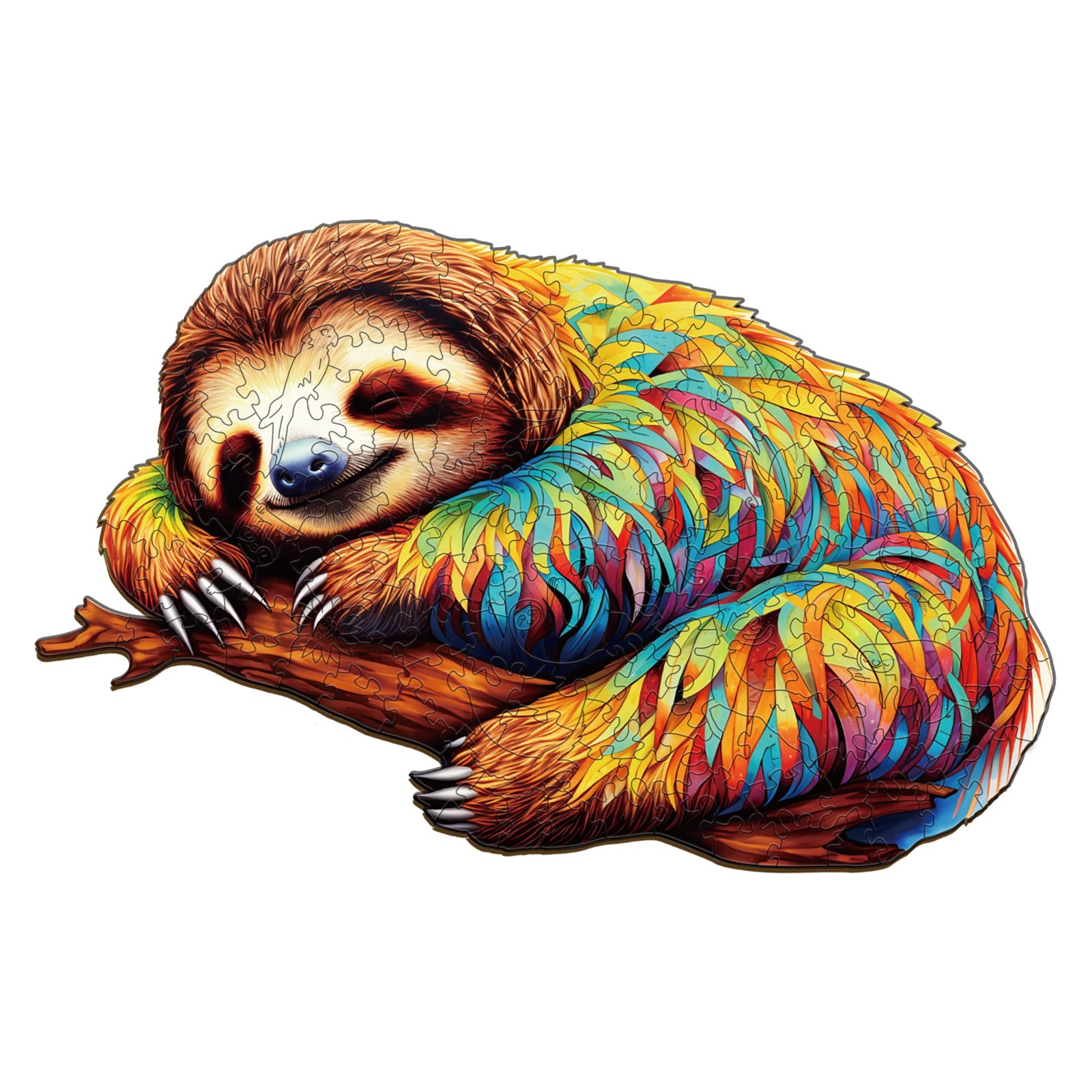 Read more about the article Wooden Jigsaw Puzzle-Leisurely Sloth 66ed716aa3060