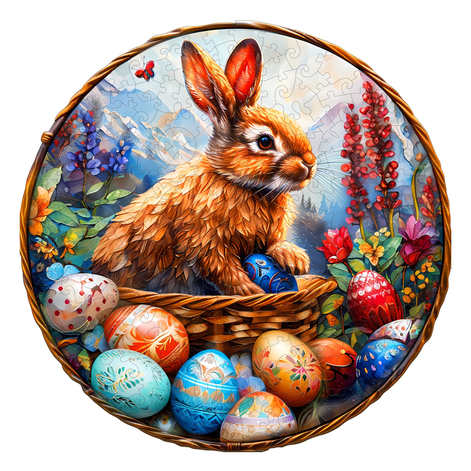 You are currently viewing Wooden Jigsaw Puzzle-Easter Bunny 66de94195de78