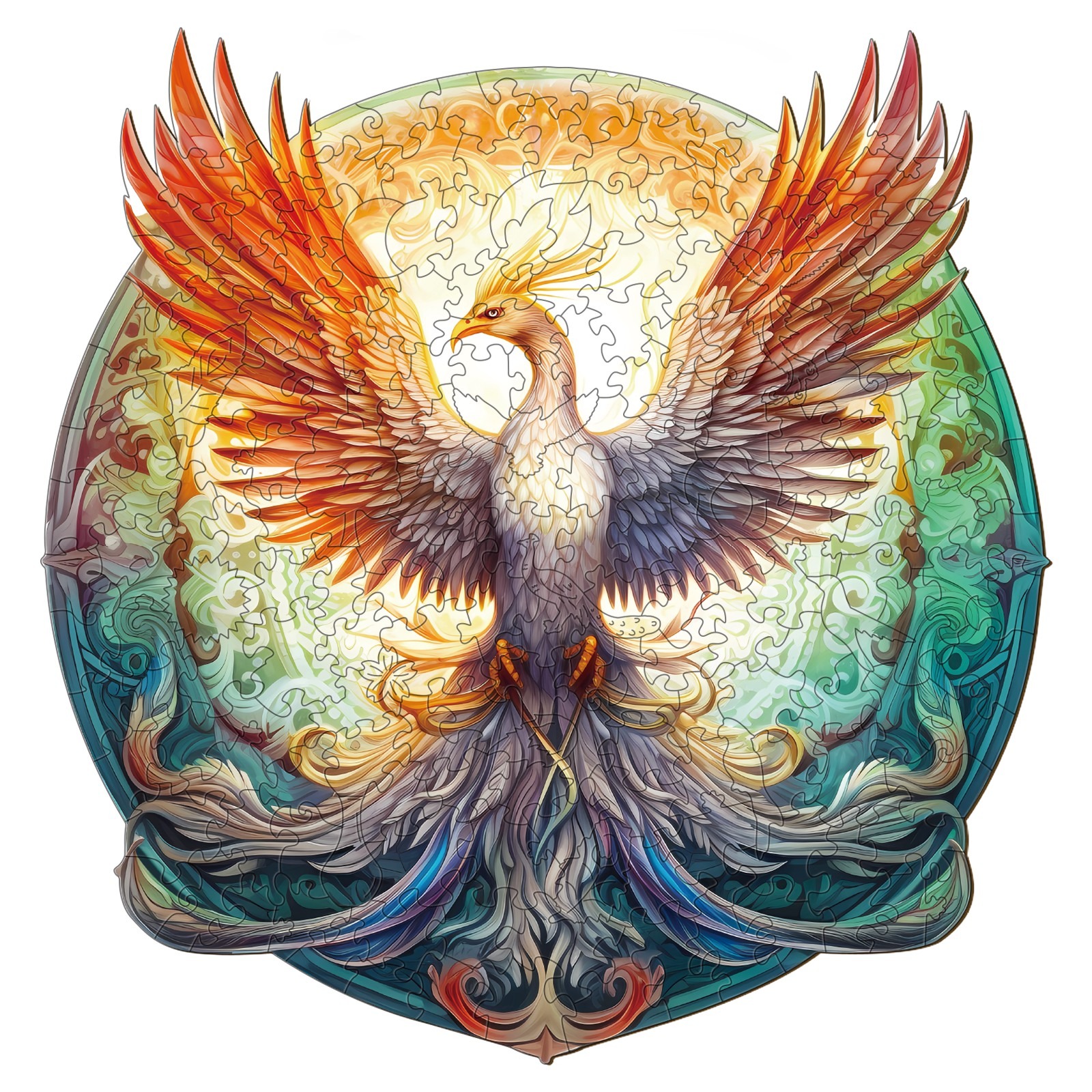 You are currently viewing Wooden Jigsaw Puzzle-Mysterious Phoenix 66df391e6be65